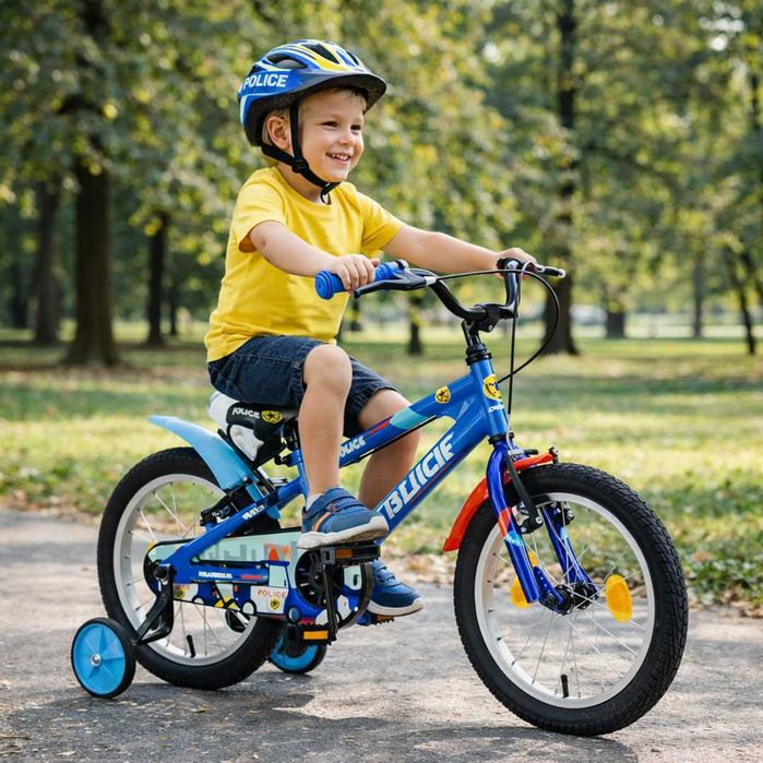 Детски велосипед Polar Junior 16" – Police / Icecream / Dino
