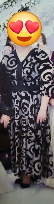 Платье шикарное вечернее б/у