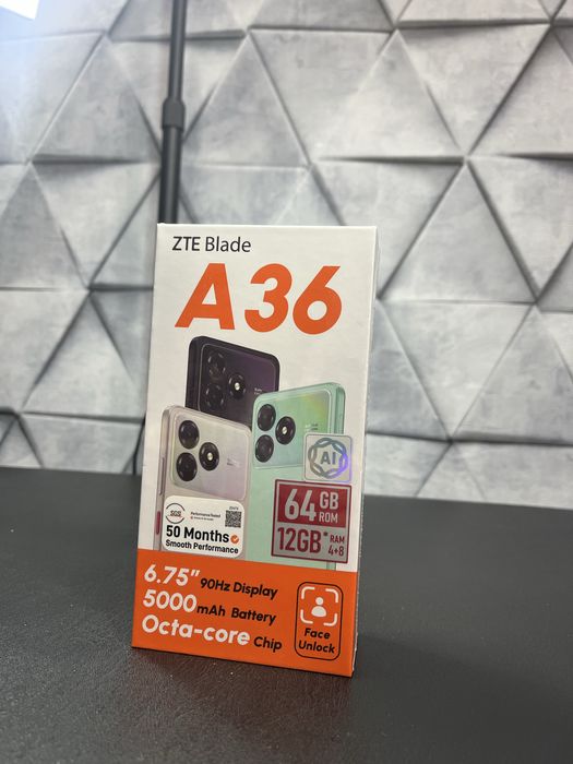 Новый смартфон ZTE Blade A36