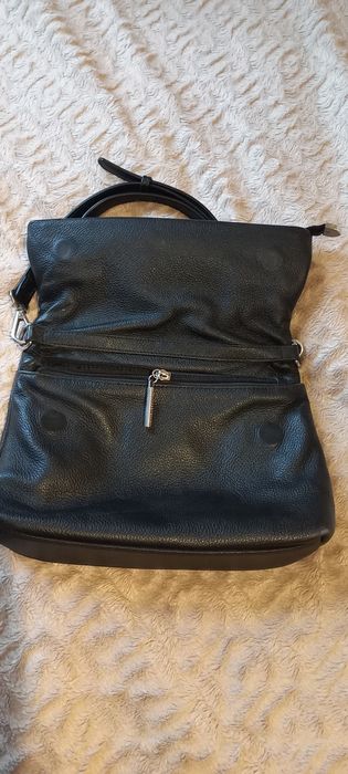 Сумка  кожаная .