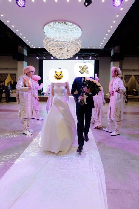 Свадебное платье итальянское.