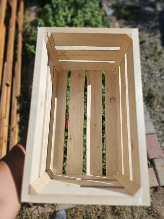 Lădiță lemn legume/fructe