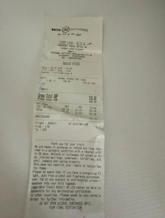 Vand parfum original Chanel chance