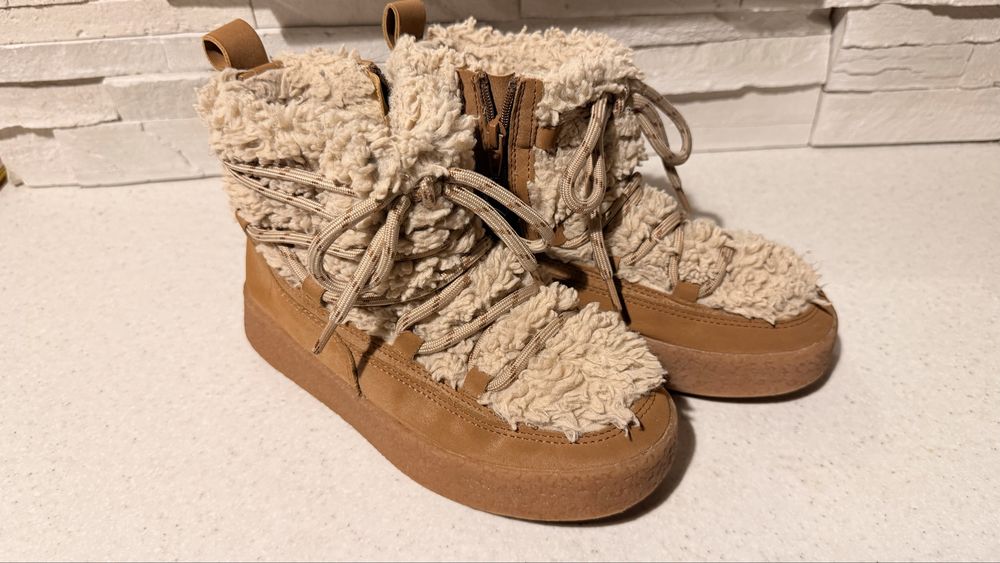 Ghete imblanite Zara marime 33