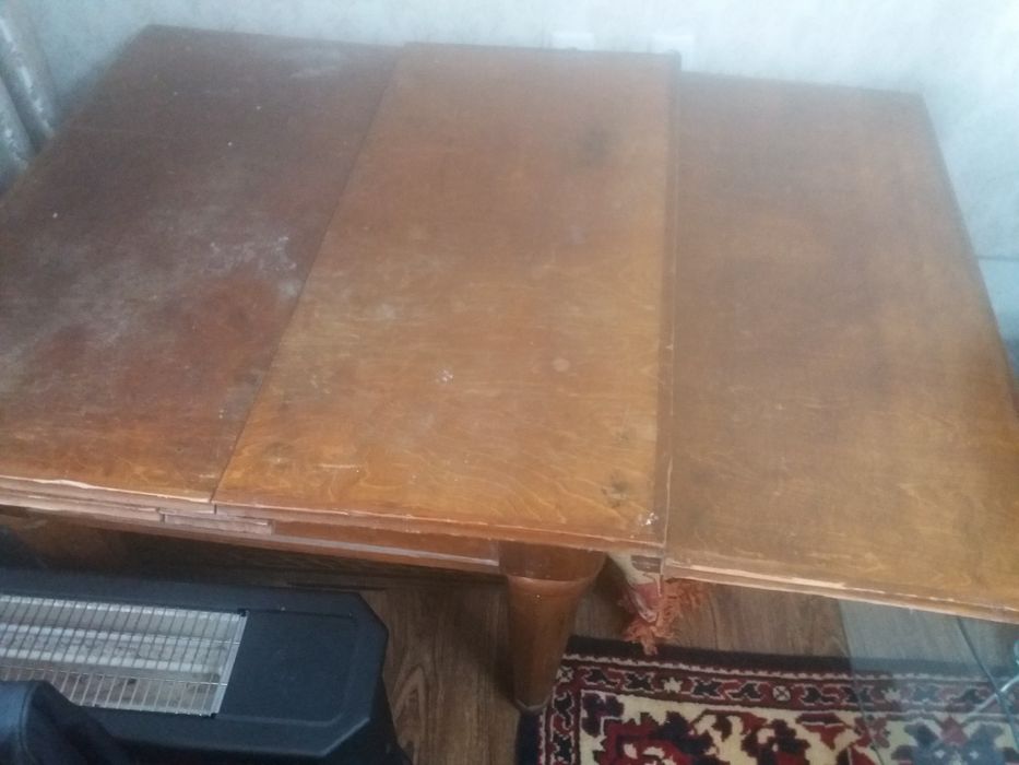 Стол дубовый старинный, антиквариат