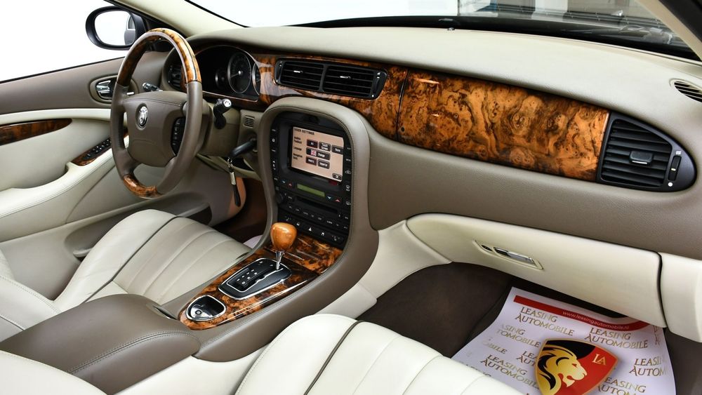 Jaguar S-Type 2.7 Limited Edition Xenon Trapa Piele Bej Volan Mahon Alpine Model Deo