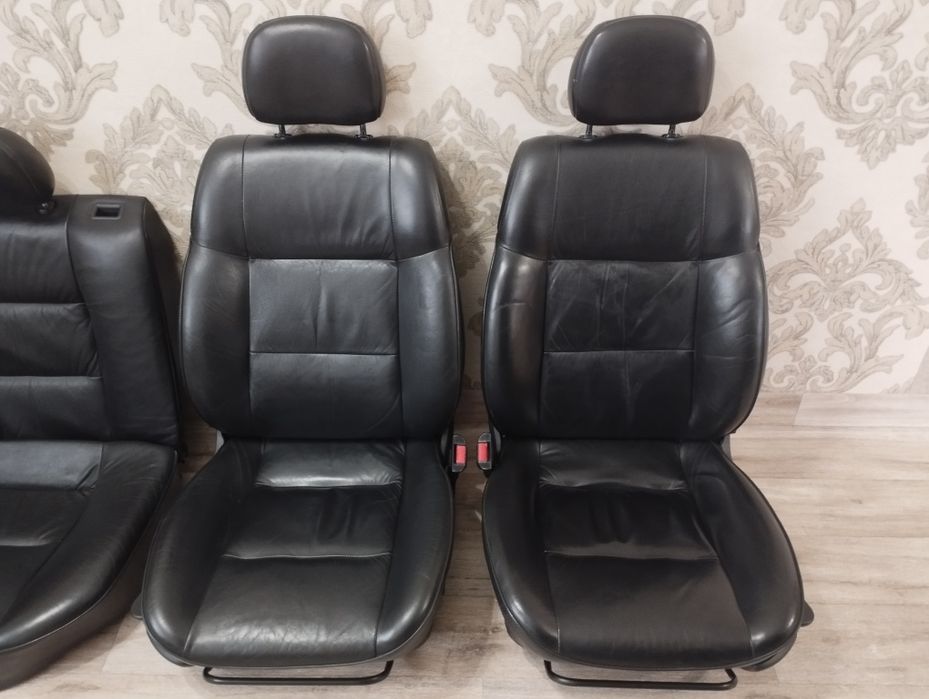 Салон сиденья кожа Опель вектра Б