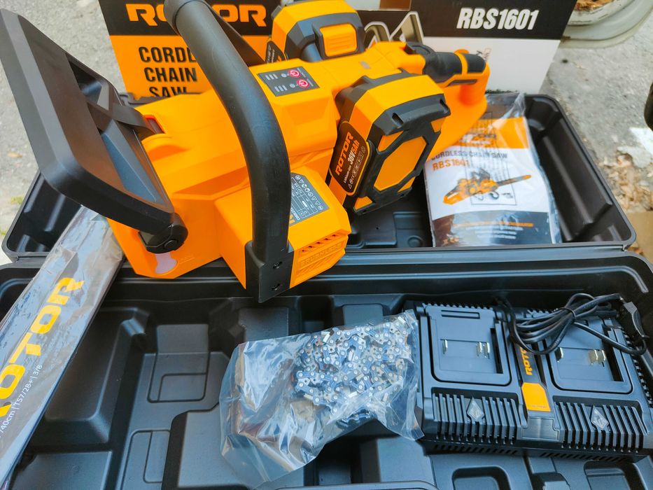 Drujba cu acumulatori 36v 5ah*2buc/40cm/28+Noi!