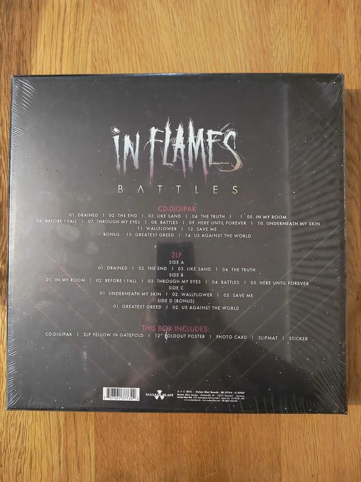 In Flames - Battles - Limited box