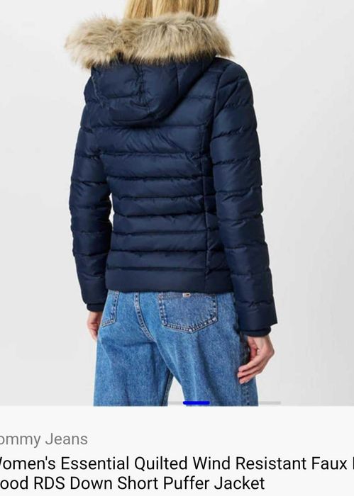 Ново Tommy Hilfiger L/XL с пух и пера яке
