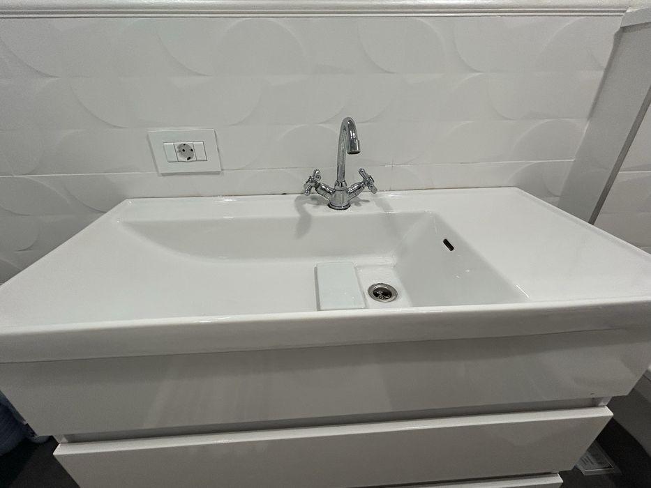 Baza+lavoar baie 100cm