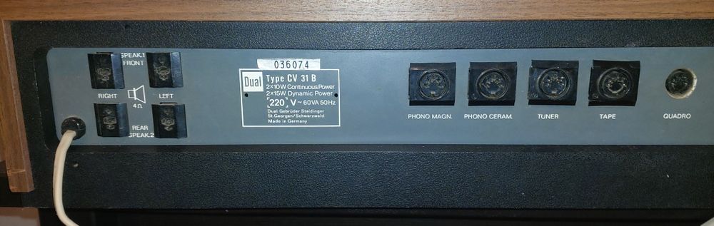 Amplificator Dual CV 31 B