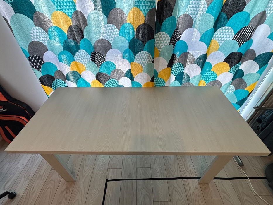 Birou/masă albă/bej 160x70x75