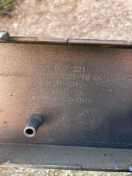 Предна броня шкода октавия 2021г.