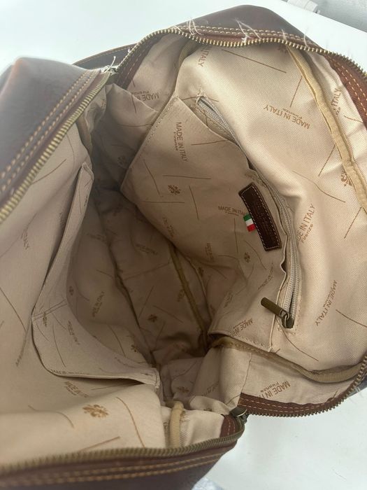 Рюкзак кожаный Италия