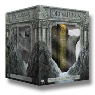 The Lord Of The Rings - Extended DVD Complete Collection Trilogy Gift Set - Властелинът на пръстените разширено DVD издание + колекционерска фигура
