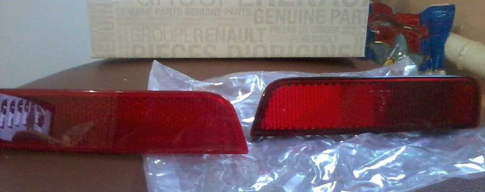 катафоты заднего бампера RENAULT: Duster Logan Sandero