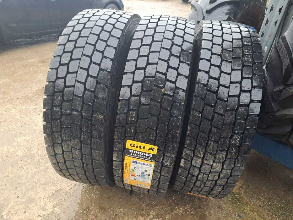 Anvelope de CAMION 315/80R22.5 GITI cauciucuri noi tractiune REGIONAL