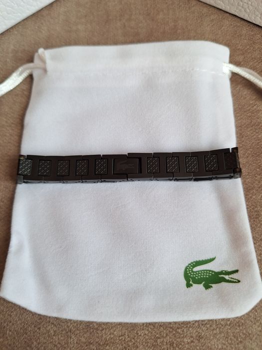 Brățară Lacoste Bărbați, culoare Negru, mărime 21cm