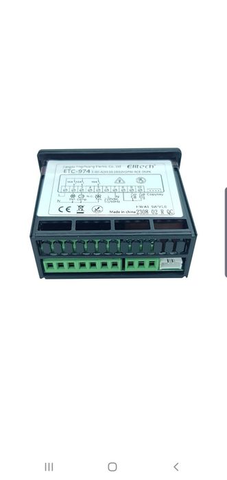 Контроллер Elitech ETC-974A (2 датчика)