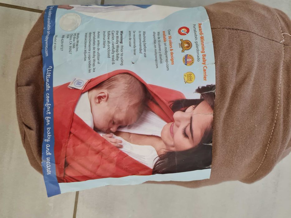 Слинг, кенгуру нежна майчина прегръдка. Нов, в калъфче.