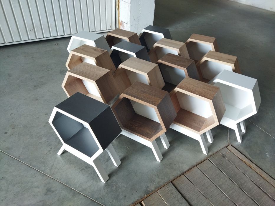 Нощно шкафче, библиотека, масичка, етажерка, цветарник,"Книгозавър" ,