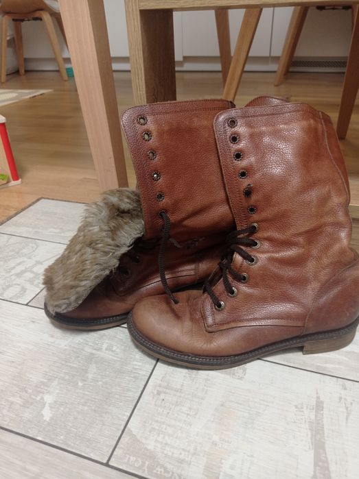 Ботуши от естествена кожа