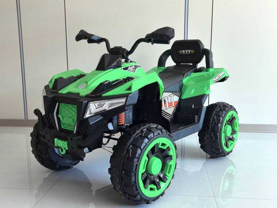 Atv copii cu 2 locuri SuperOffroad V2 4x4 140W 12V 7Ah NOU Garantie