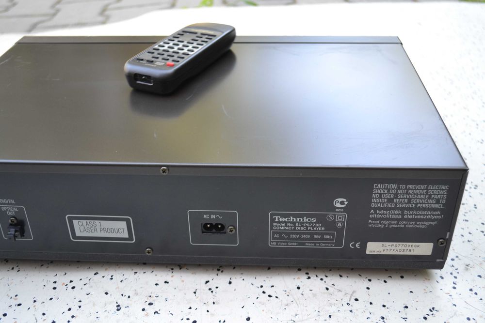 Cd player Technics SL-PS 770 D cu telecomanda