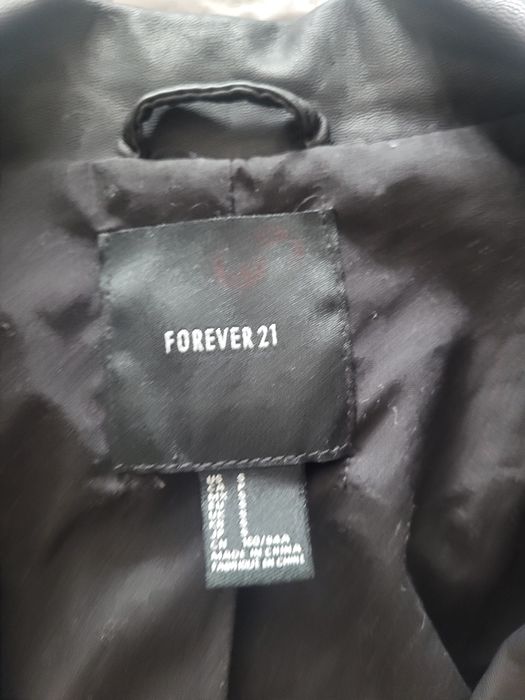 Geaca de piele ecologica  firma Forever marime S/M