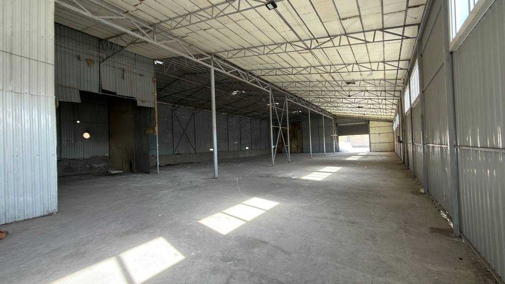 Пром зона, склад 08га бектемир водник, частично не сдается