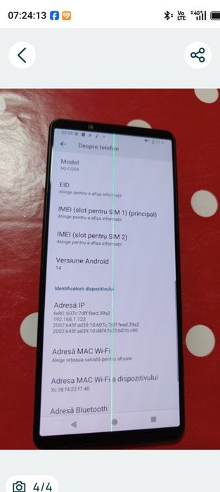 Sony Xperia 5 IV parțial defect