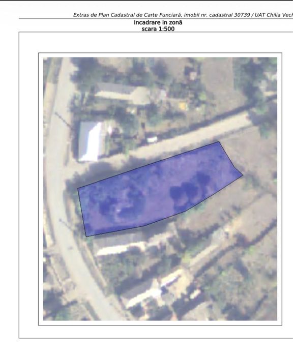 Chilia Veche, Delta Dunarii, Intravilan 1174 Mp