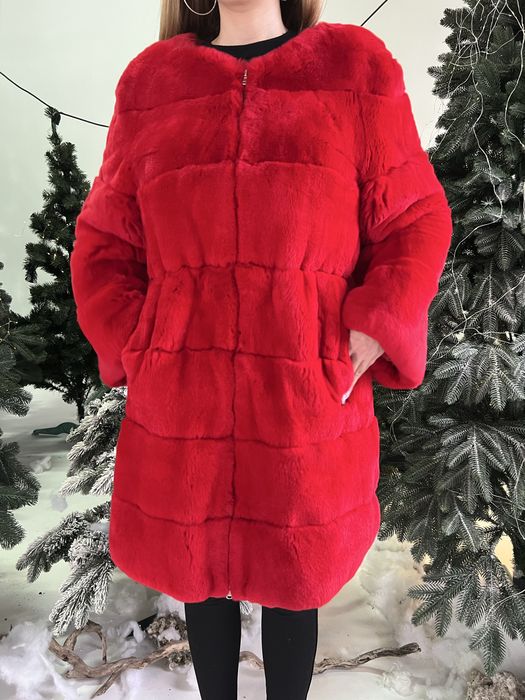 Палто от естествен косъм