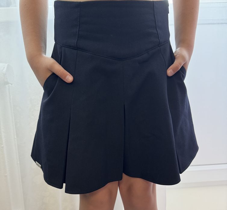 Шорты-юбка школьная
