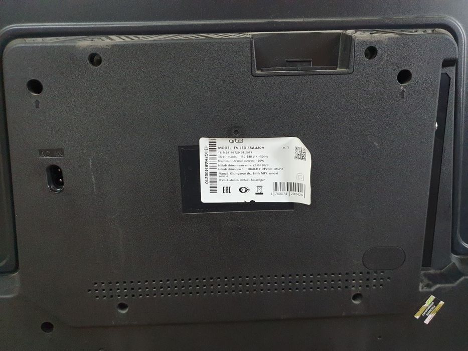 Artel 55 smart экран синган