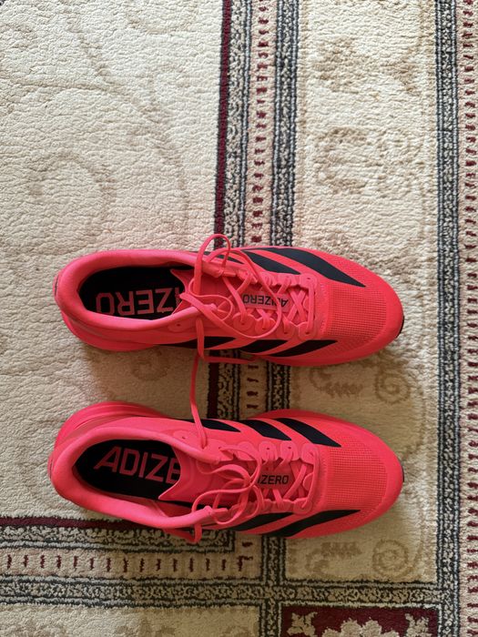 Adidasi alergare Adidas Adizero Evo Sl marime 45 1/3 rosu