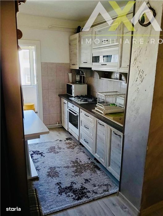 Apartament 3 camere, 59 mp, mobilat utilat, Canta