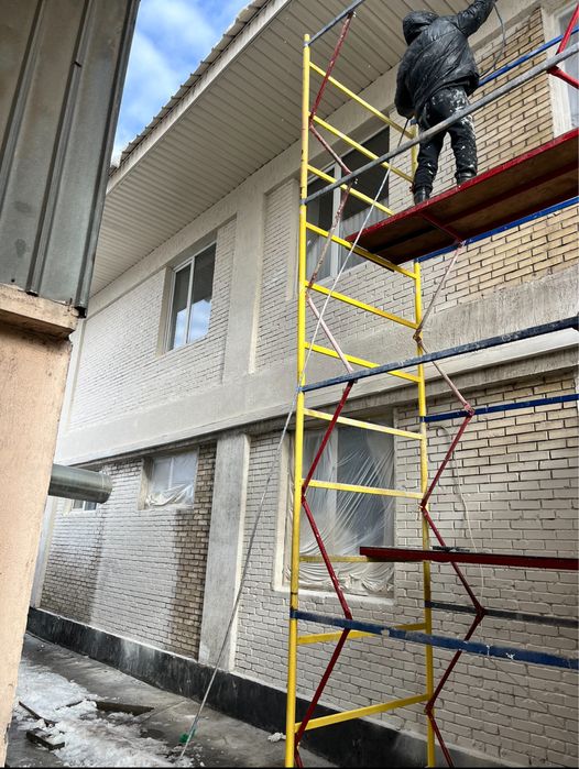 Покраска стен , Малярная работа