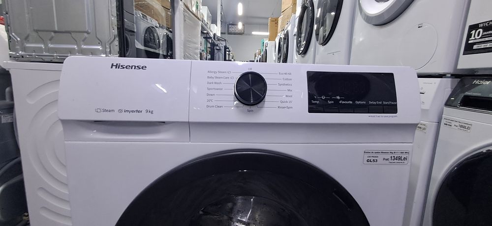 Masina de spalat Hisense 9 kg import GERMANIA Garanție GL53