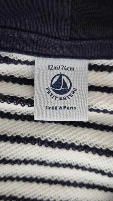 Суичър за момче Petit Bateau 12M 74 cm