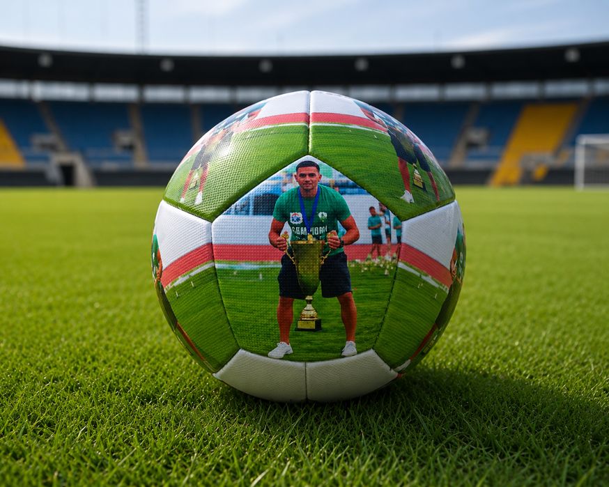 Minge de Fotbal Personalizată cu Poză – Calitate Premium