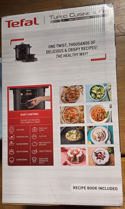 Oala sub presiune electrica Tefal Turbo Cuisine & Fry CY778830 sigilat