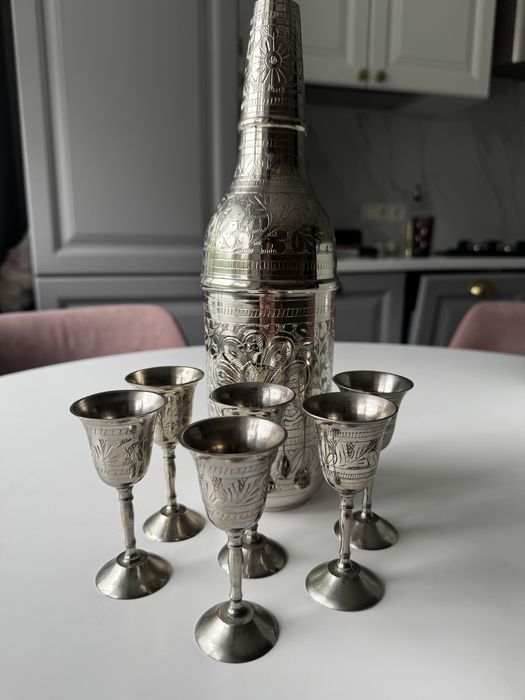 Винтажный водочный набор