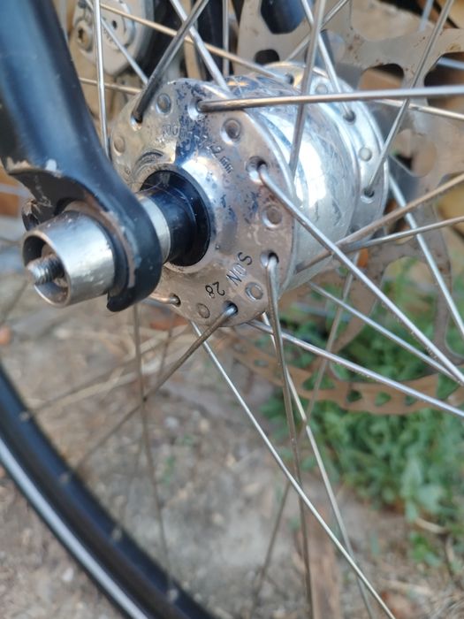 Bicicleta touring Rohloff 500/14 disc + SON 26