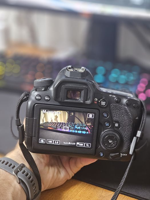 Aparat dslr canon 6D mark ii