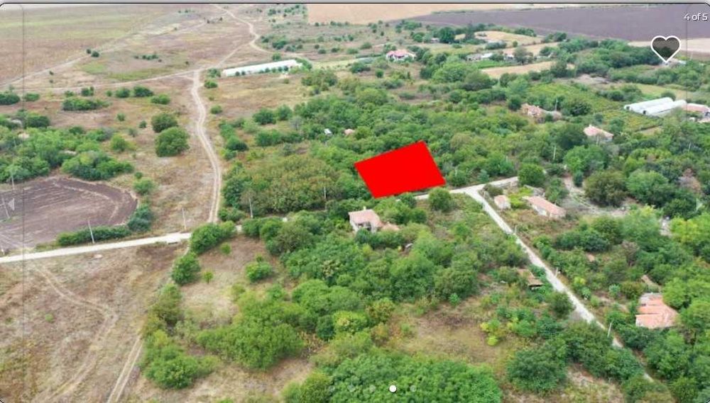 Продава се Парцел в с. Хаджи Димитър, Област Добрич - 1290 кв.м за 14 €/кв.м - Снимка #3