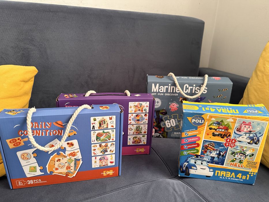 Пазлы, робокар поли