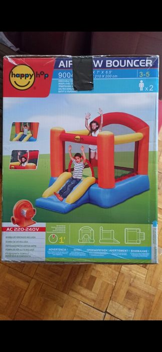 Надуваем батут за деца от 3 до 5 г.