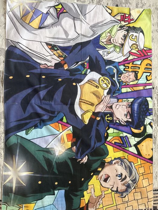 Плакат из аниме “Jojo’s Bizarre Adventure”